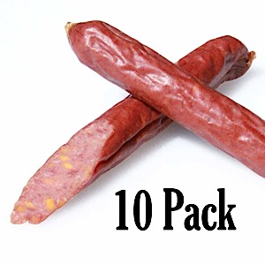 80310 - 10 Pack Pepper & Cheese Beef Snack Sticks