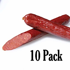 80510 - 10 Pack Hot Beef Snack Sticks